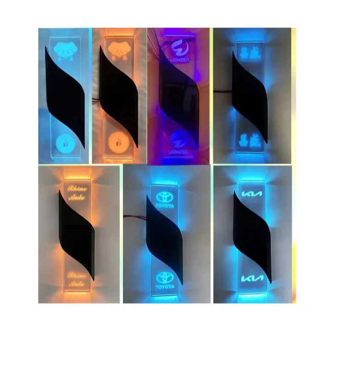 

For Hot Selling Luxury Auto Parts Car Kit Logo Customization New LED Car Interior Accessories Ambient Light Wall Light