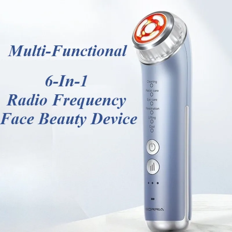 متعددة الوظائف مدلك الوجه الترددات الراديوية معدات الوجه العناية بالبشرة مدلك الوجه المحمولة الاستخدام المنزلي أجهزة التجميل #1
