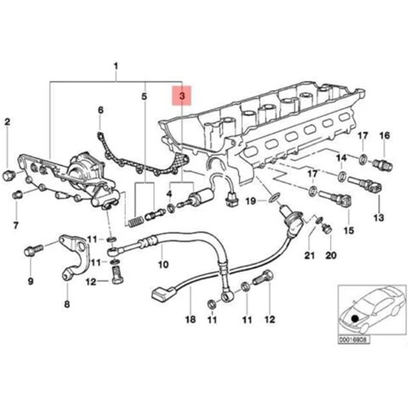 11361738494 11361703720 11361738407 Engine Variable Timing Solenoid for E34 E36 E39 E38 Sensitivity D7YA