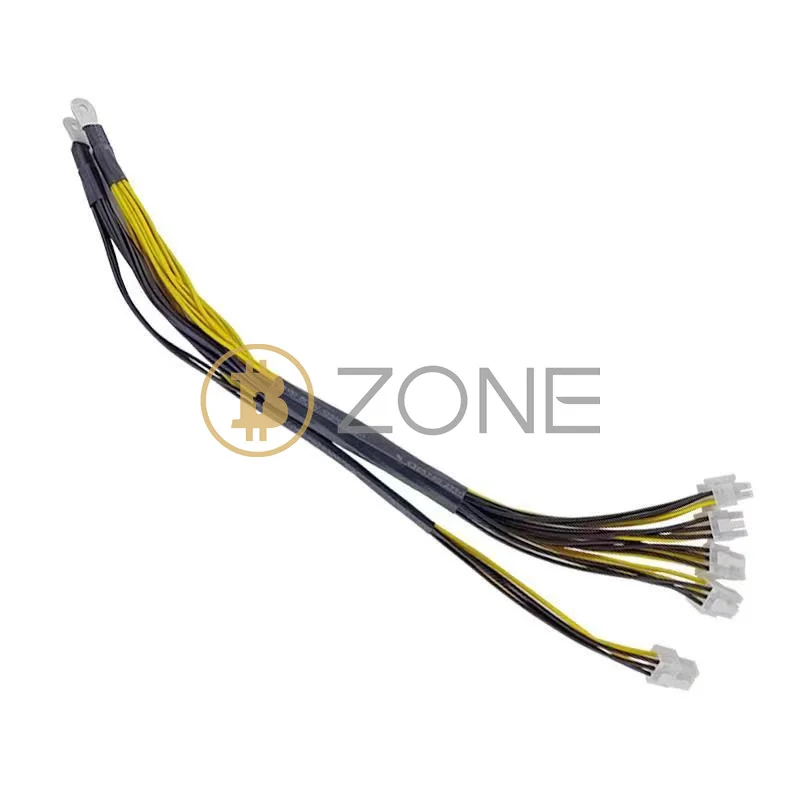 40cm 18AWG PCIE Copper Wire with 6 Pin Connector for APW3++ APW7 P3 P5 Power Supply Power Supply Power Output Cable