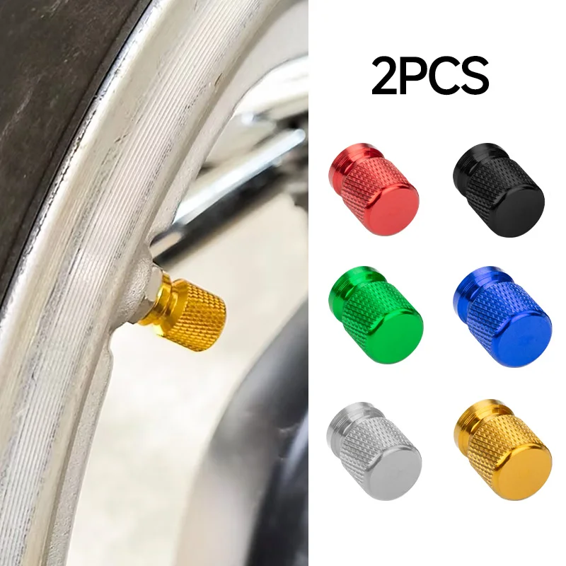 2 PCS Motorcycle Accessories For Piaggio Vespa Primavera 150 SPRINT LXV 125 125 200 Metal Tire Valve Air Port Stem Cover Caps