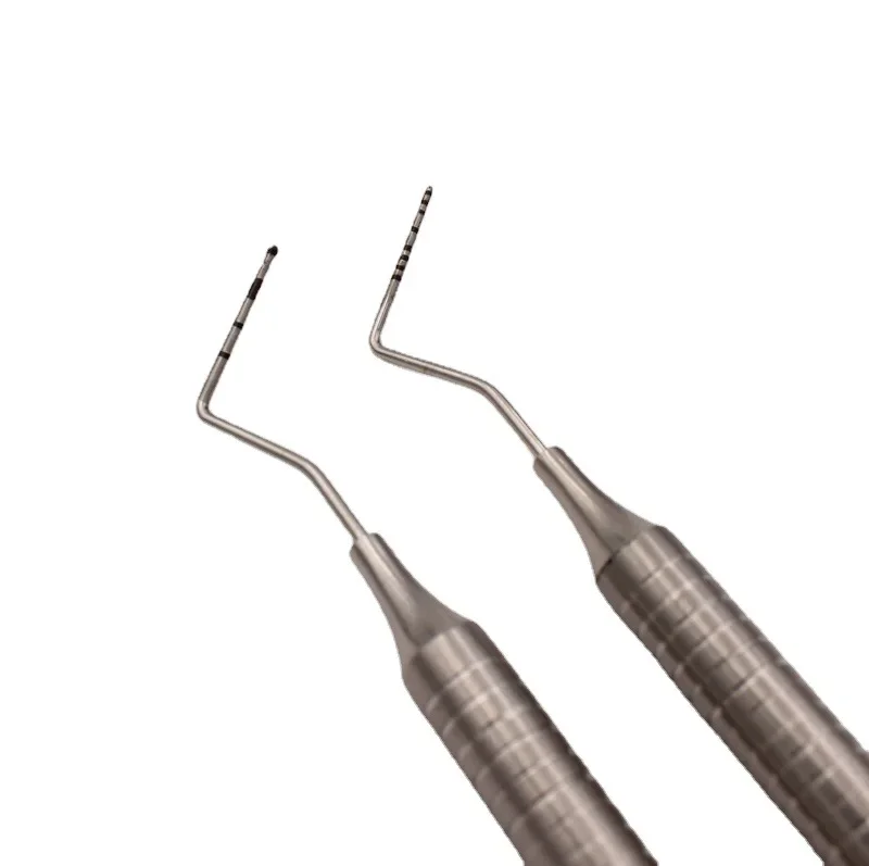 Sonde dentaire CPI parodontale avec crochet d'exploratrice d'échelle pour la mesure de la profondeur de poche des gencives, outil de nettoyage des dents
