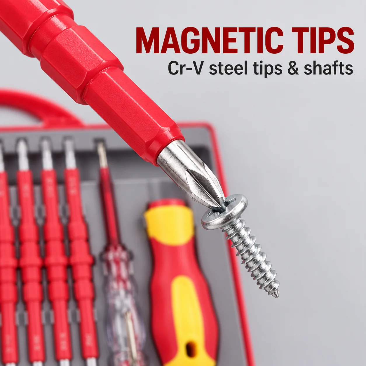 Precision Screwdriver Set 14-Piece Cr-V Steel Magnetic Tips with Test Screwdriver for DIY Repair Top Rated 2026