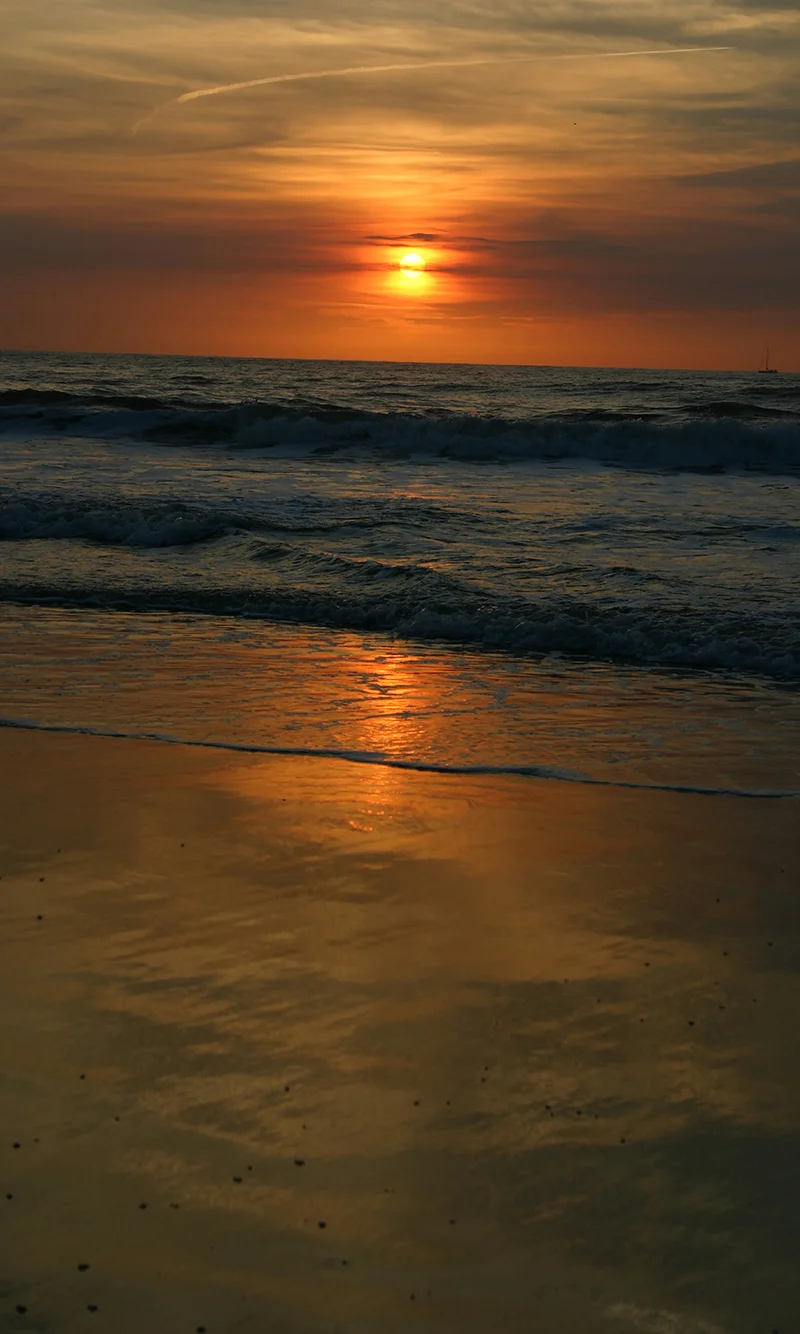 خلفية شاطئ المحيط الأزرق Mehofond ، خلفية صور غروب الشمس ، حفلة عطلة الأطفال ، دعامة تصوير زفاف رومانسية للكبار ، الصيف