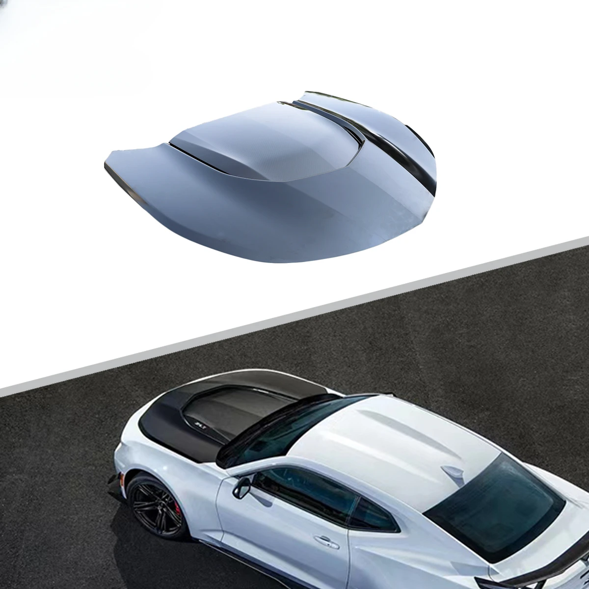 

ZL1 Style Aluminum Carbon Hood For Chevrolet Camaro 2016-2018