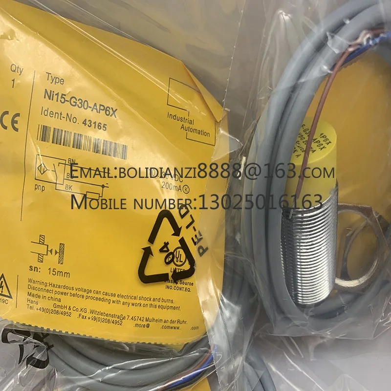 

The brand-new original sensor NI15-G30-AN6X/AP6X G30K-AN6X NI15-G30-RN6X/RP6X warranty for one year in stock