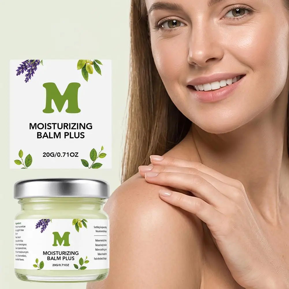 20g Natural Herbal Nourishing Balm Plus Plant Extract Gentle Skin Care Face Body Smoothing Massage Cream Brand Vitamin E Cream