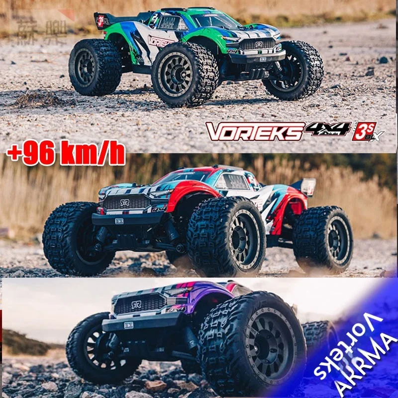 ARRMA V3 T2 VORTEKS ARA4305V3 1/10 RC Car 3S Simulation Electric High Speed Remote Control Off Road Climbing Stunt Truck Model