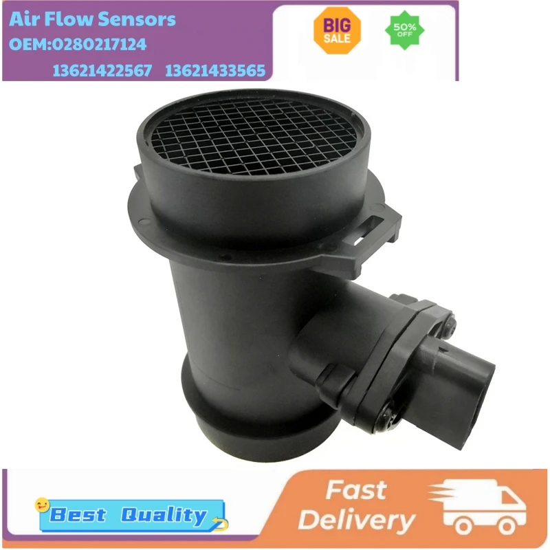 

0280217124 Air Flow Sensors 13621422567 13621433565 for BMW E46 E36 Z3 316i 318i 316Ci 318Ci 316 318 i Ci E38 740d M43 B16 B19