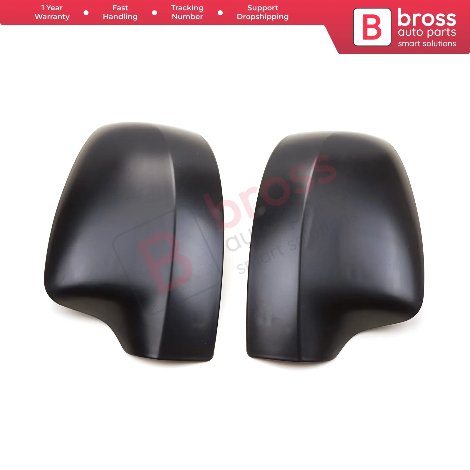 

BSP1104 Car Side Wing Mirror Shell Scull Cap Cover Left Right 963736915R 963747198R for Renault Dacia Duster 1 Sandero 2 Logan 2