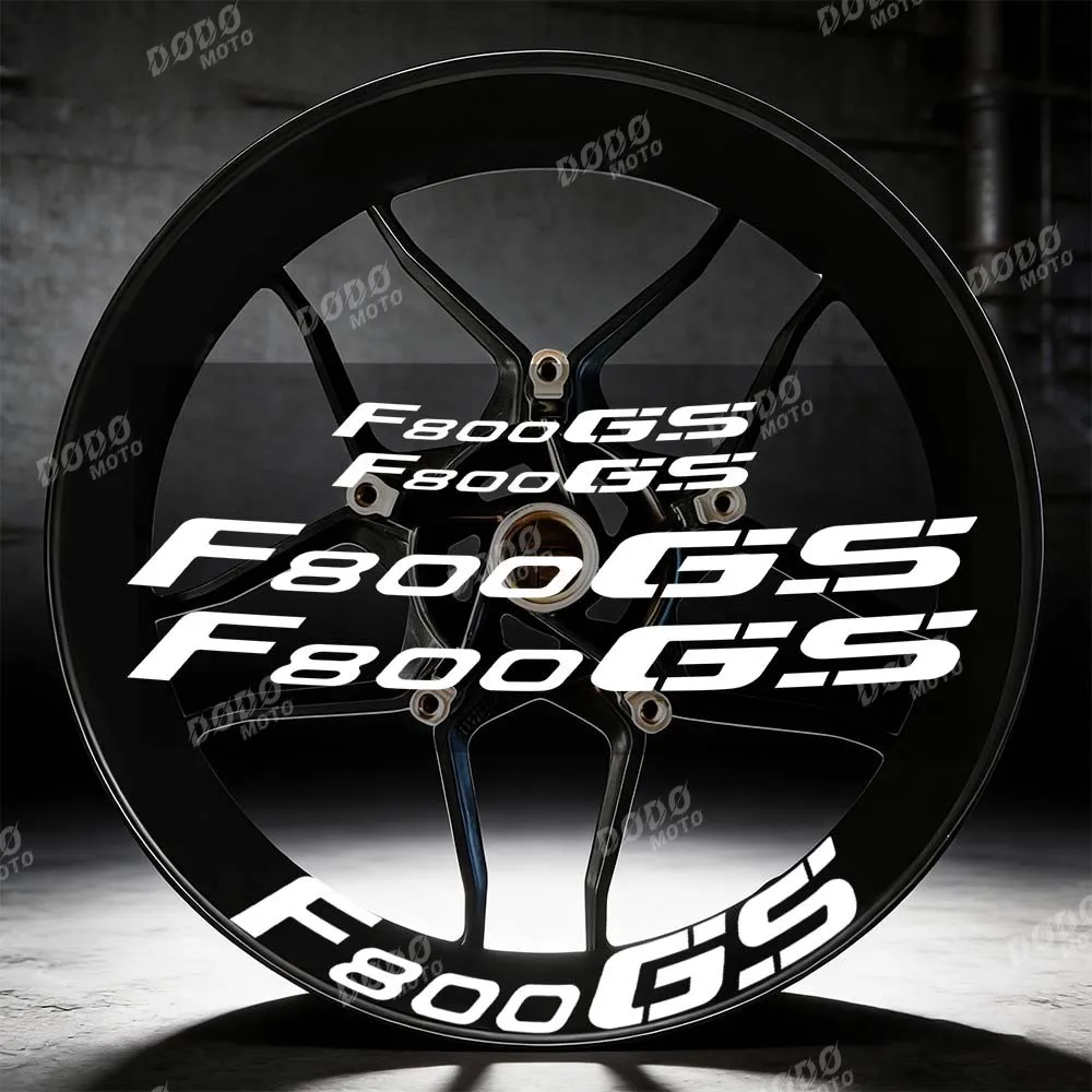 

Motorcycle Wheel Stickers Reflective Motorrad Rim Decals Waterproof Stripe Tape Accessories For F800GS F 800gs f800gs