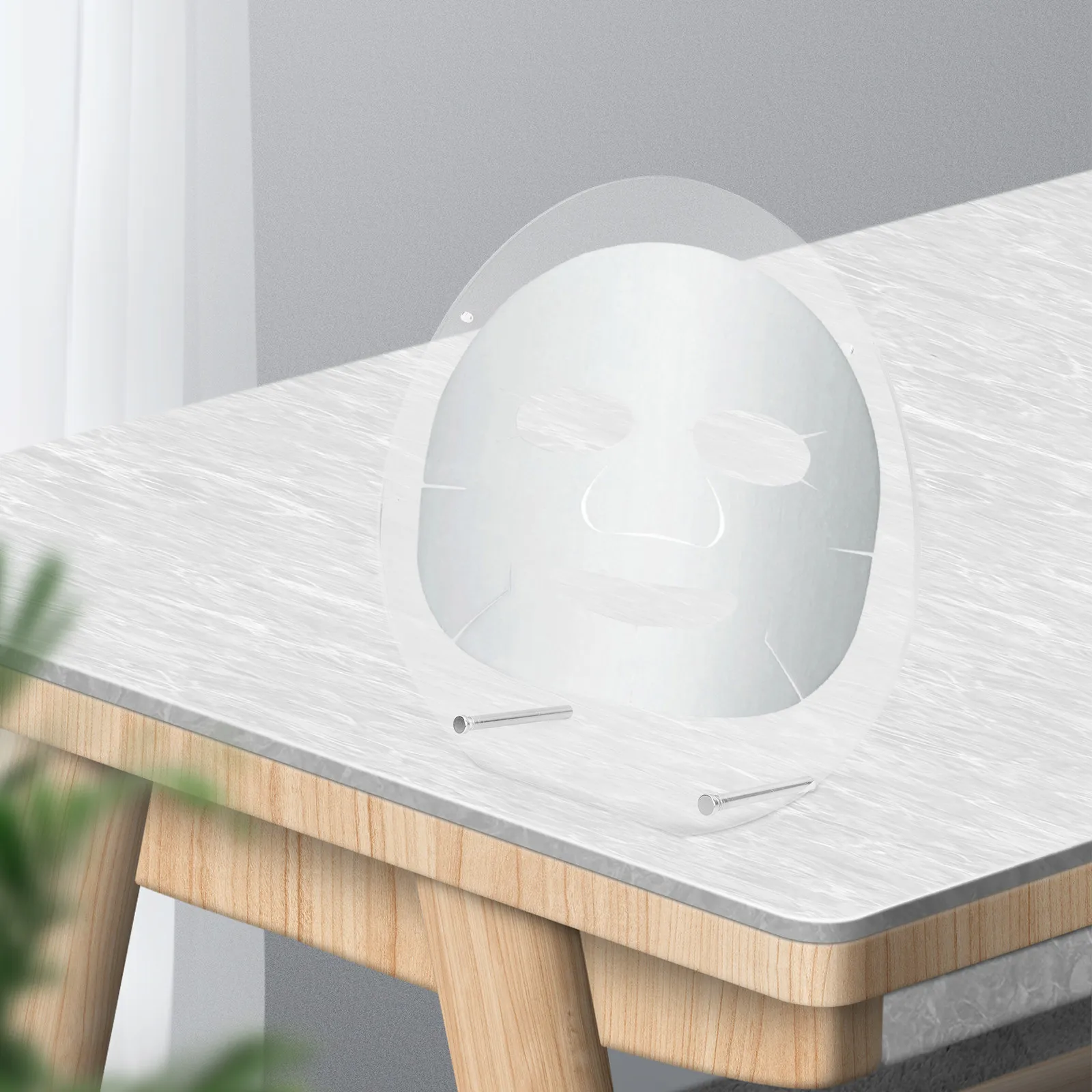 Acrylic Rack Display Stand Holder Bracket ganizer Shelving Brackets Mask Rack Storage Mask Display Bracket Solution