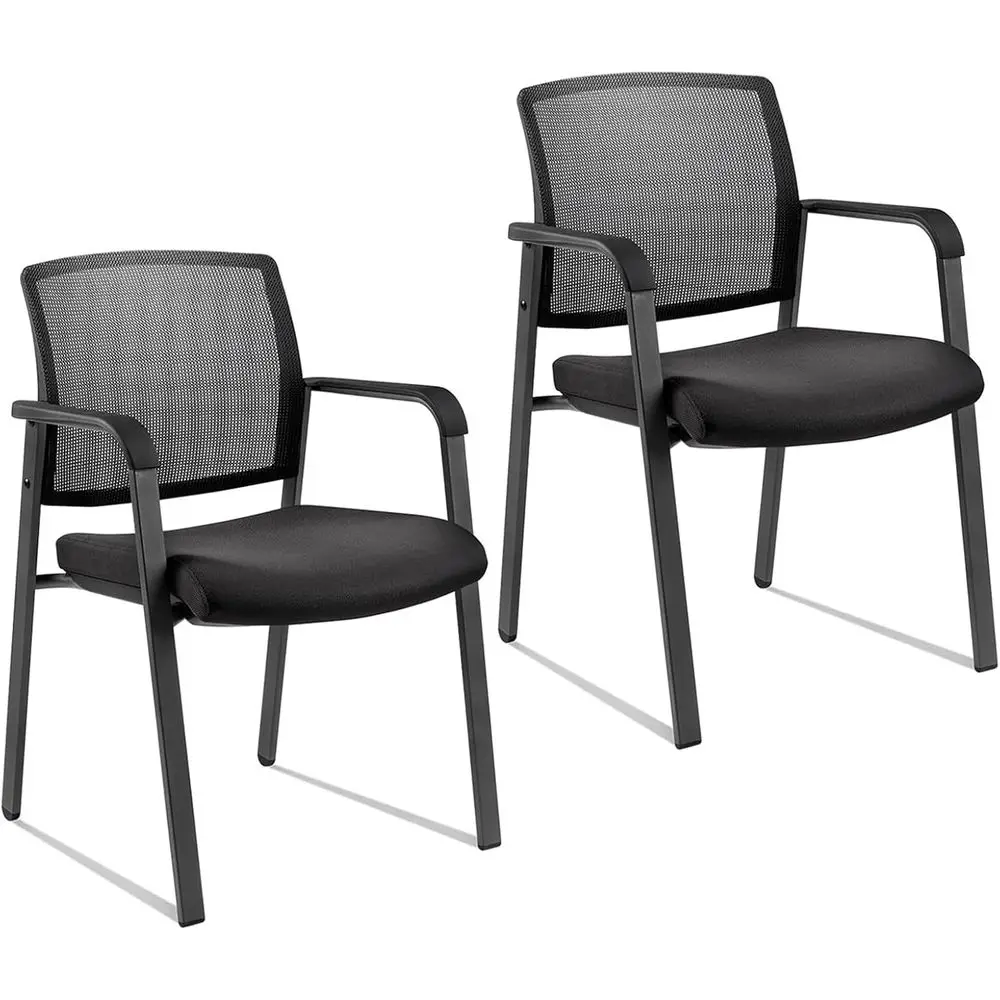 

Офисные стулья с сетчатой спинкой, мягким сиденьем и эргономичной поддержкой, идеально подходят для залов ожидания, конференций, школ и