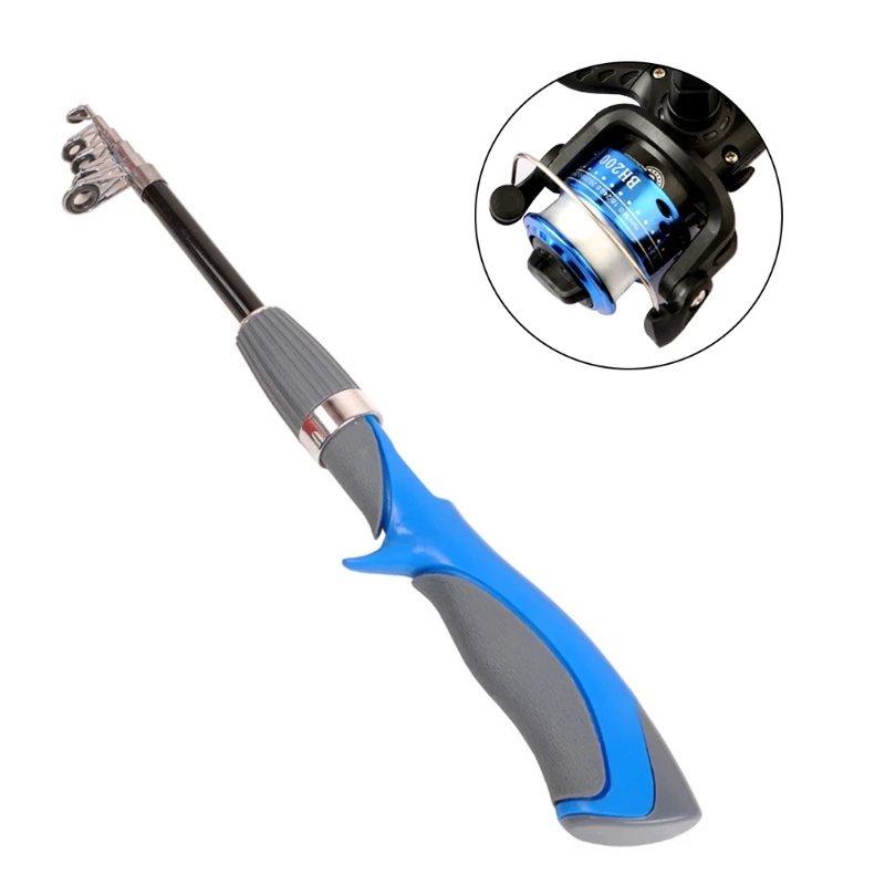 

Telescopic Fishing Rod Ultralight GRP Material Portable Fishing Rod Single