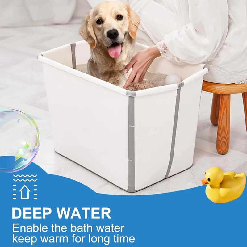 Collapsible Pet Bathtub Healthy Materials For Dogs Portable Travel Pet Tub for Foldable Pet Bath Tub Pet Supplies