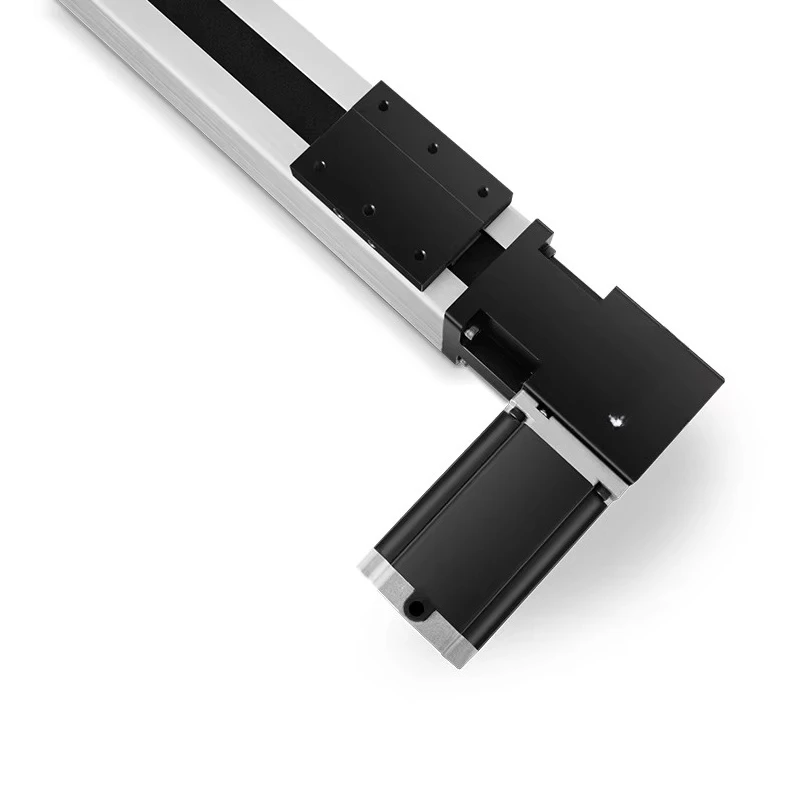 High Speed Linear Guide Long Stroke Belt Drive Actuator Aluminum Alloy Synchronous Wheel Motor Load Capacity 30kg