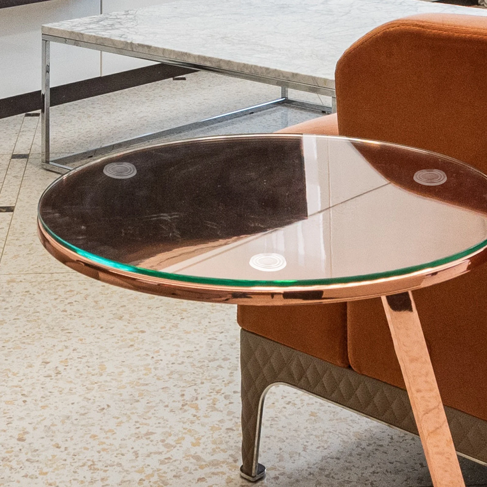 

50Pcs Clear Silicone Furniture Bumper Pads Flexible Cushions Non-Slip Protection for Glass Table Tea Table Furniture Bumper Pads