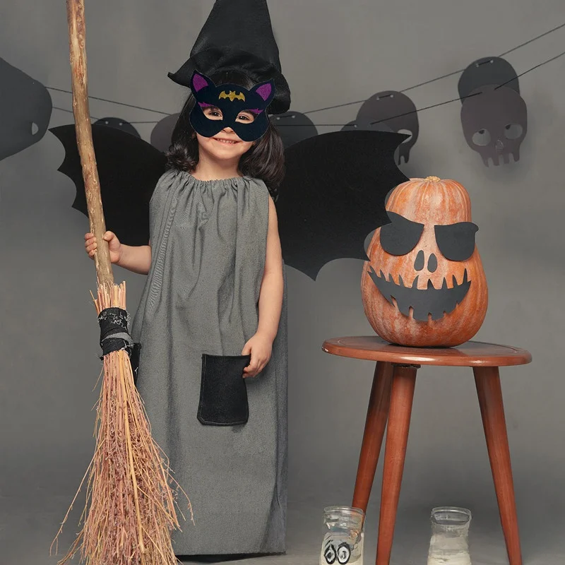 loween Children's Nursery ow Par  Mask Baan Wings Animal Costume Performance Props Polyester Fiber 00%