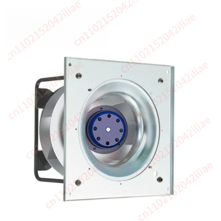 280Mm anti-corrosion and easy-to-clean EC centrifugal fan with high temperature resistance and bracket