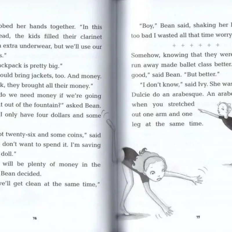 11 Books/Set English Picture Ivy and Bean Comic Bridge Story Girl Daily Reading Book Age 6-14