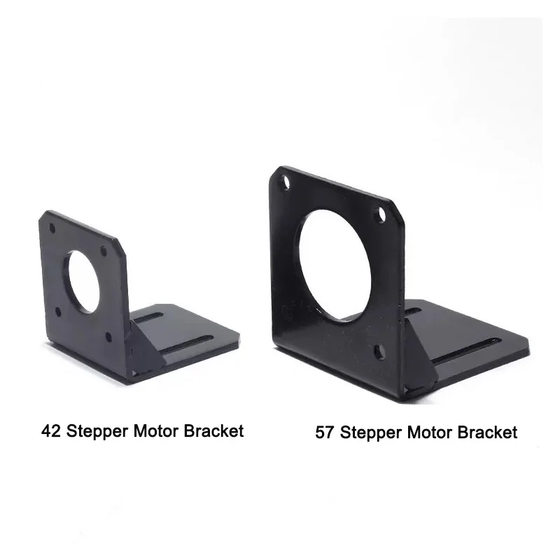 42 57 Stepper Motor Mounting Bracket - Horizontal Motor Installation Fixed Support Base Without Screws