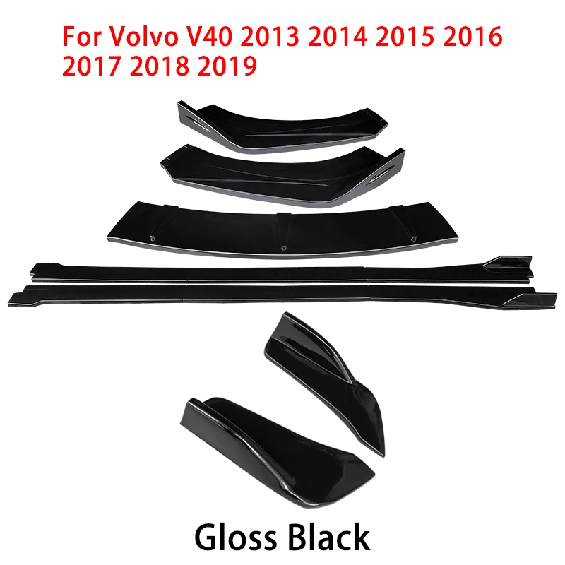 Front Splitter Volvo V40 R-design 12 13 14 15 16 17 18 2019