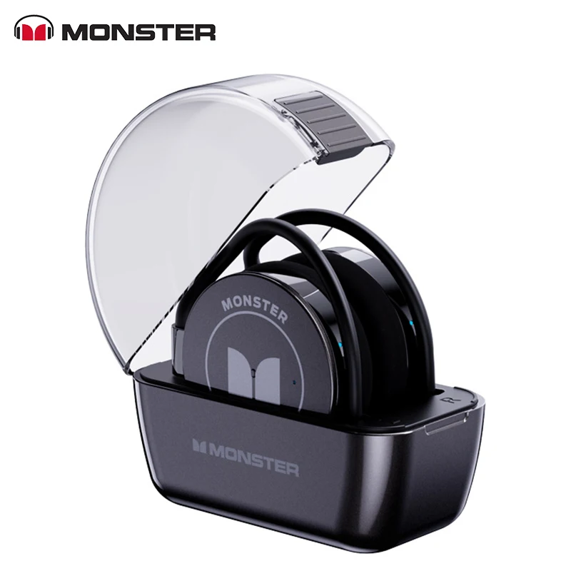 Monster GT07 ear-mounted noise reduction outdoor running sports games music wireless Bluetooth headset IPX5 waterproof