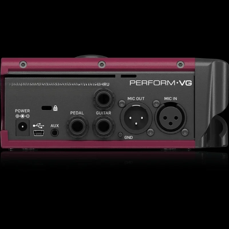 TC Helicon PERFORM-VG Ultra-Simple Mic-Stand Mount Vocal Acoustic Guitar Processor For And Performers