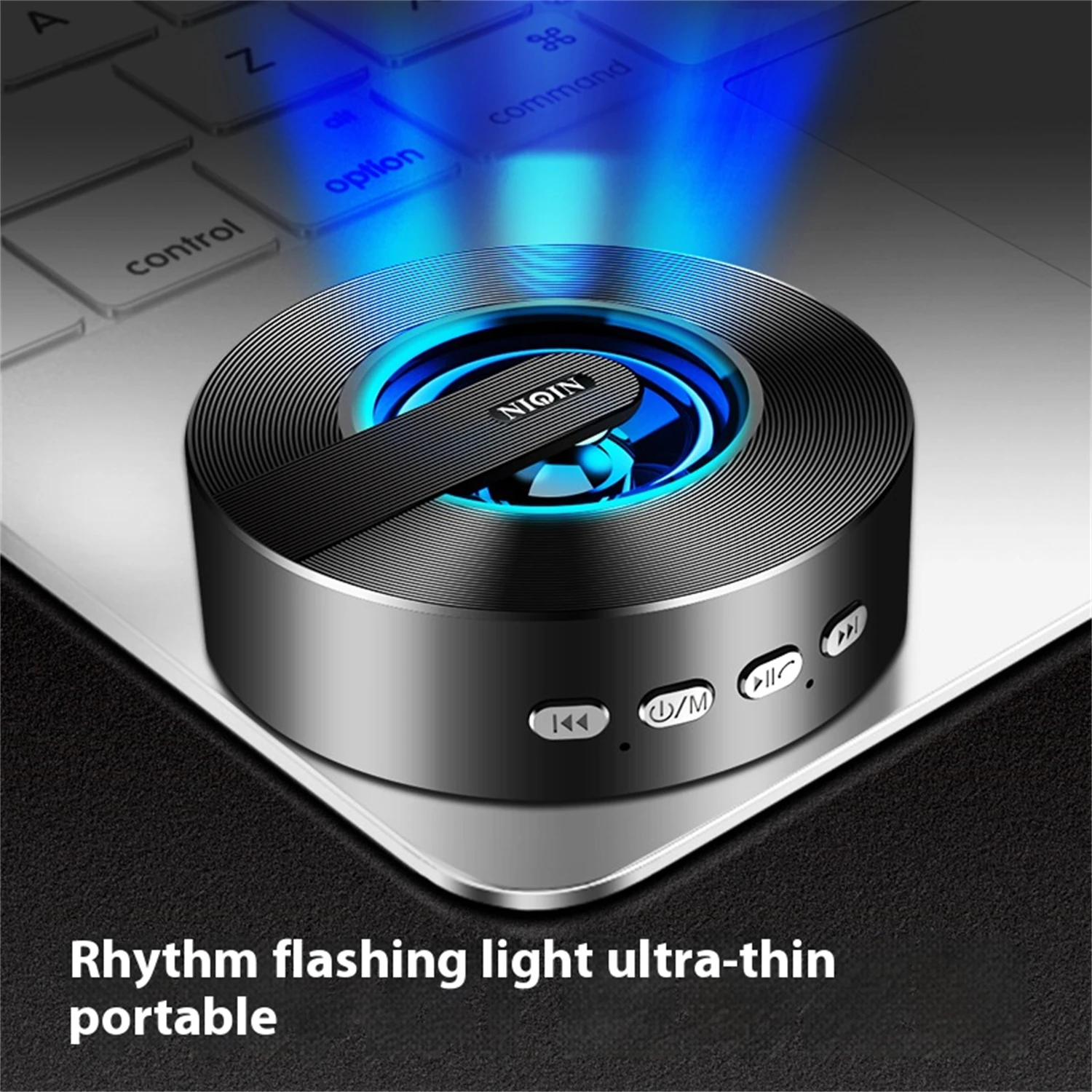 

LiQin Wireless Speaker | Stylish Matte Design | Portable | Mini Size | Payment Alert | EU/US Compatible