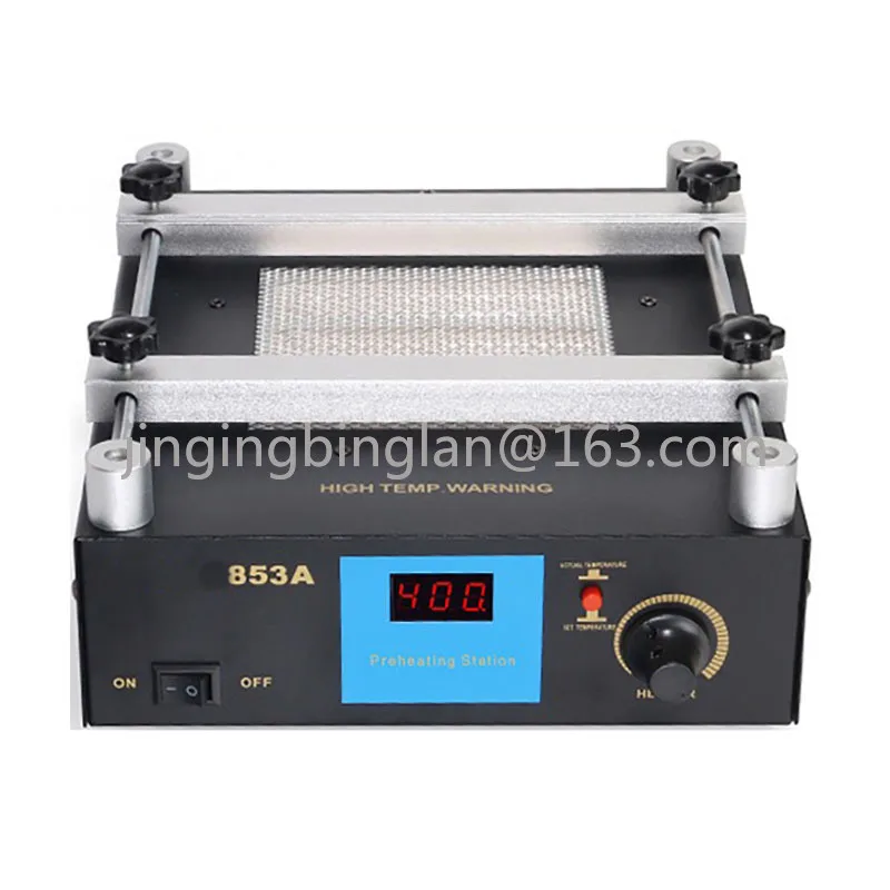 853A Constant Temperature Lead-Free BGA IR Infrared Preheater Digital Display Electronic Hot Plate Preheating Rework Station