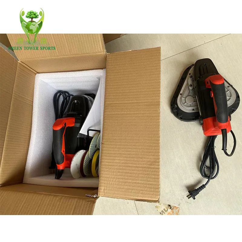 HotGreen Tower Multi-Function 3 Heads  Grinder Machine Milling With Metal Stand Hand-held  Angle Grinder