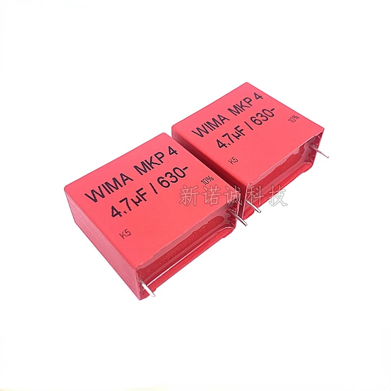 

2pcs WIMA Film Capacitor 630V 475 4.7UF 630V 4U7 475K 10% MKP4 Pitch 37.5mm