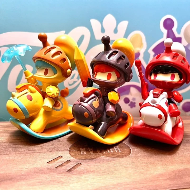 [in Stock] Original Knight Vioola Looking Back At The Second Generation Series Model Toys Rainbow Color Trendy Toy Gifts