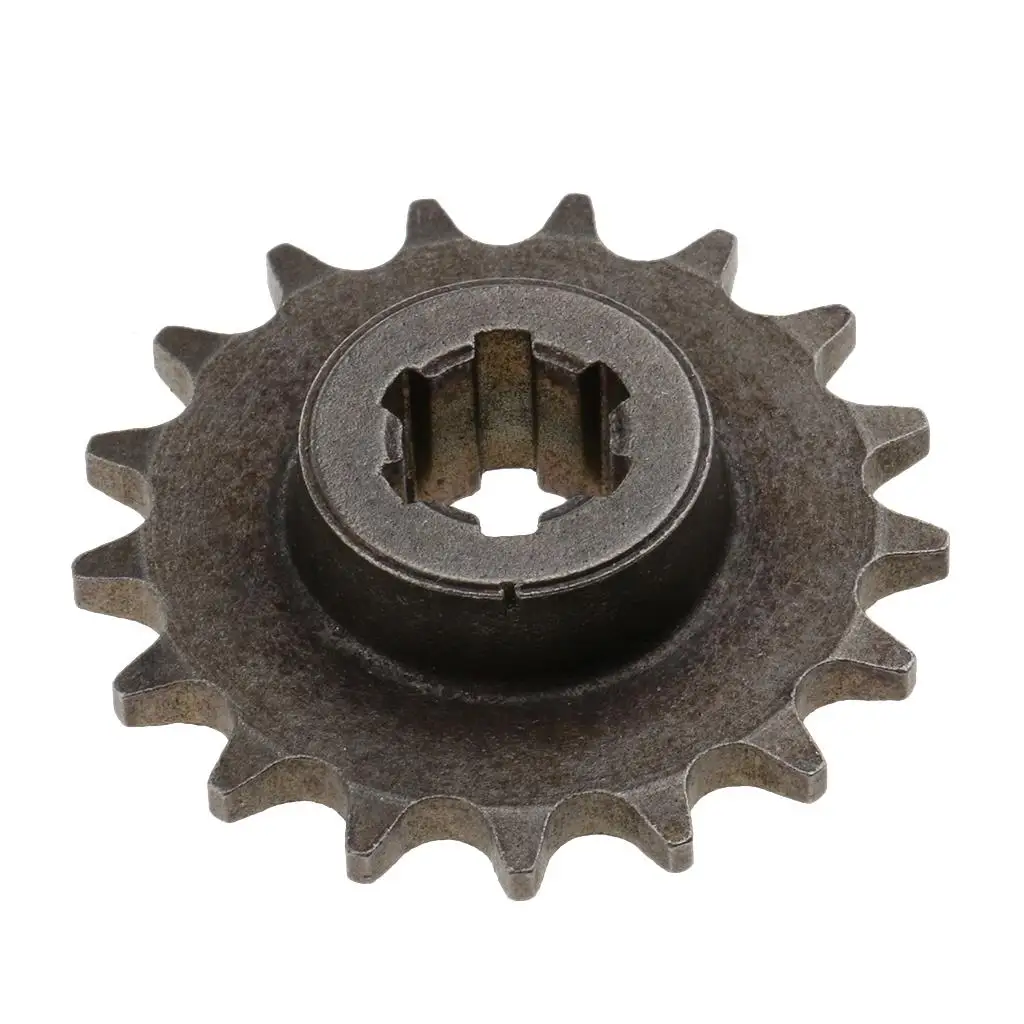 17T 17 Front Chain Sprocket for 49cc ATV Dirt Mini Pocket Rocket Bike