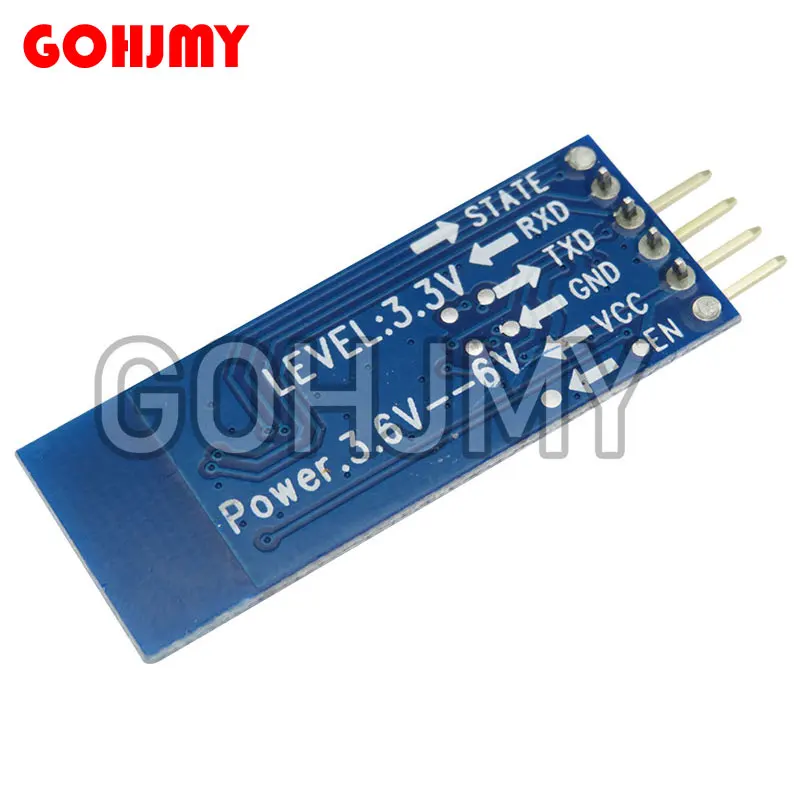 Picture 5: 10pcs Free Shipping 10pcs/lot HC-06 Wireless Serial 4 Pin Bluetooth RF Transceiver Module RS232 TTL HC06 Bluetooth Module