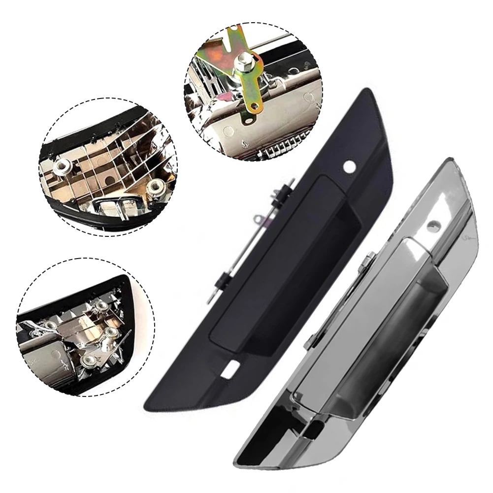 

Ручка задней двери с камерой Revo, ручка багажника, защита автомобиля, черная отделка, хромированная серебристая отделка, улучшенные функции безопасности