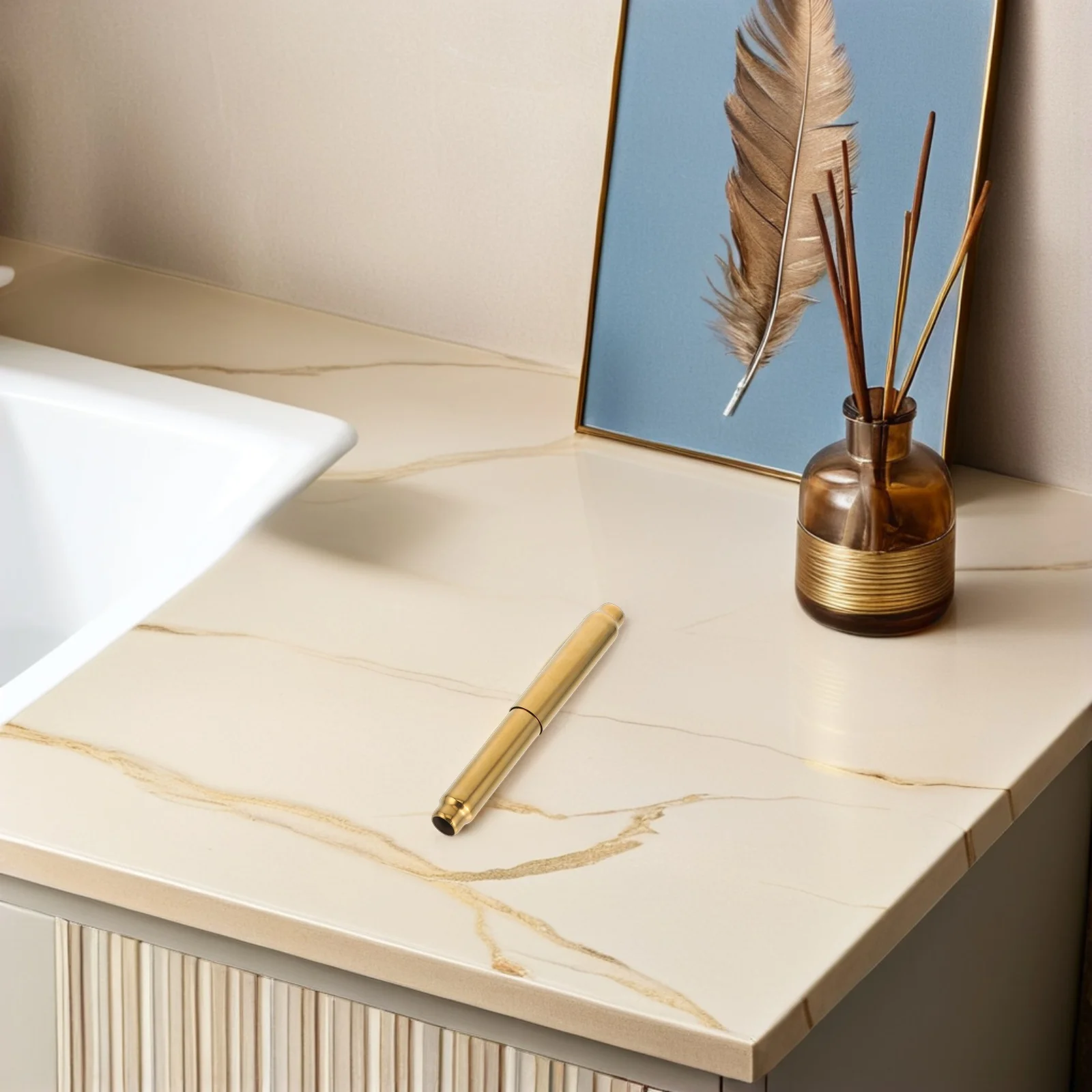 

2 шт., удлинитель из нержавеющей стали, сменный шпиндель с пружиной для домашнего офиса, регулируемый стержень для держателя рулона унитаза, металлическая салфетка