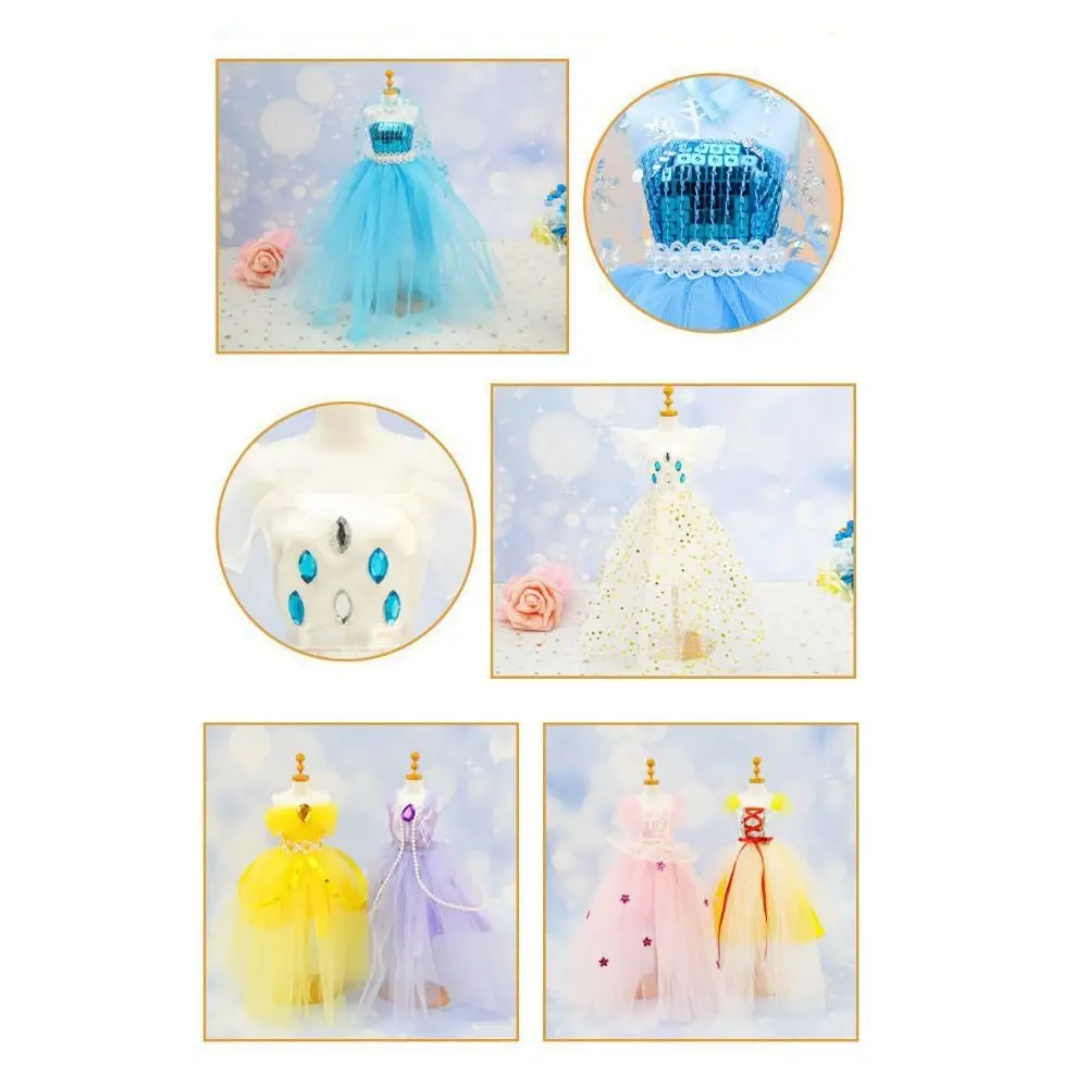 

Интеллектуально преимущественный дизайн одежды, сумка из материала ручной работы, раннее образование, набор материалов для платья принцессы своими руками