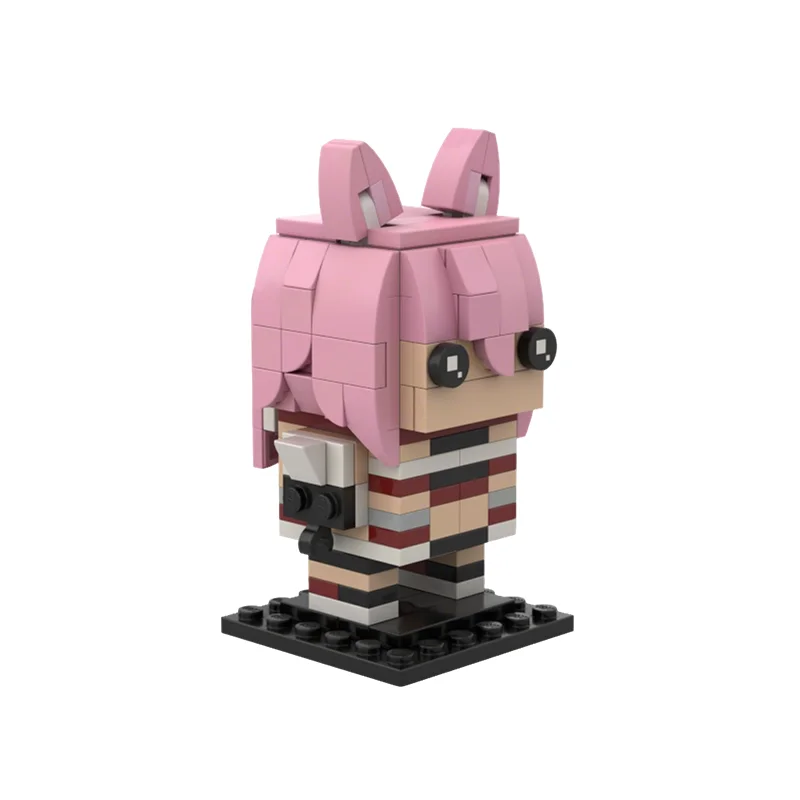 

163pcs MOC MeichaFox Brickheadz Model Building Blocks Construction Toy Christmas Gifts DIY Creative Idea Education Assemble