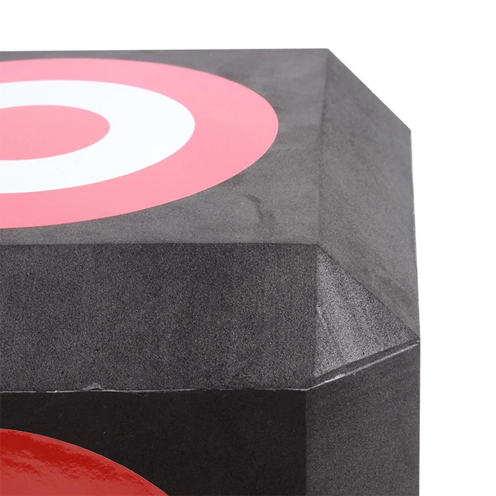 RTENTE-3D Archery Target Chunk Layered Target Chunk Mo EVA Layered Target, Black, 9.05Inch