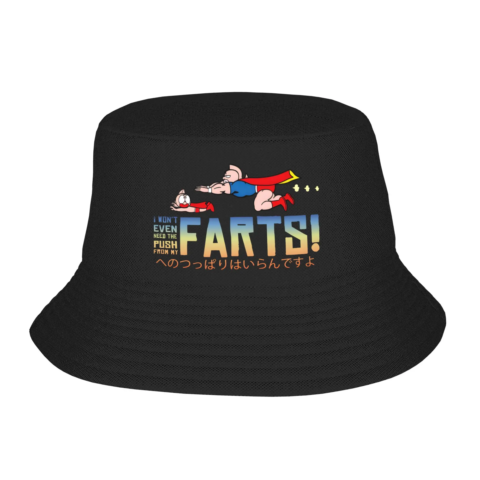 Kinnikuman Six Devil Knights  Bucket Hats Gift For Girls Cute  Vocation Caps For Outdoor Lightweight