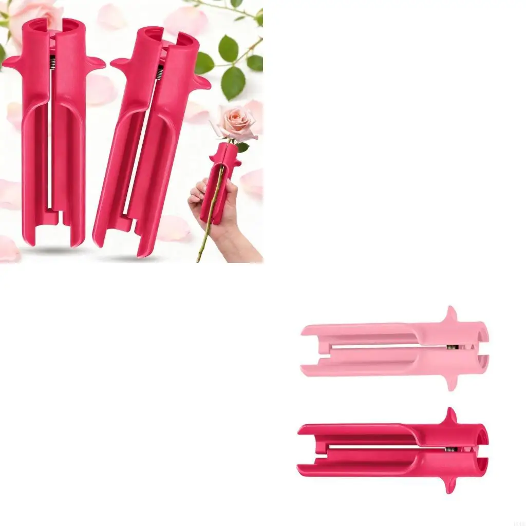 

Plastic Rose Stem Trimmers Set For Florists Efficient Stripping Gardening Tool