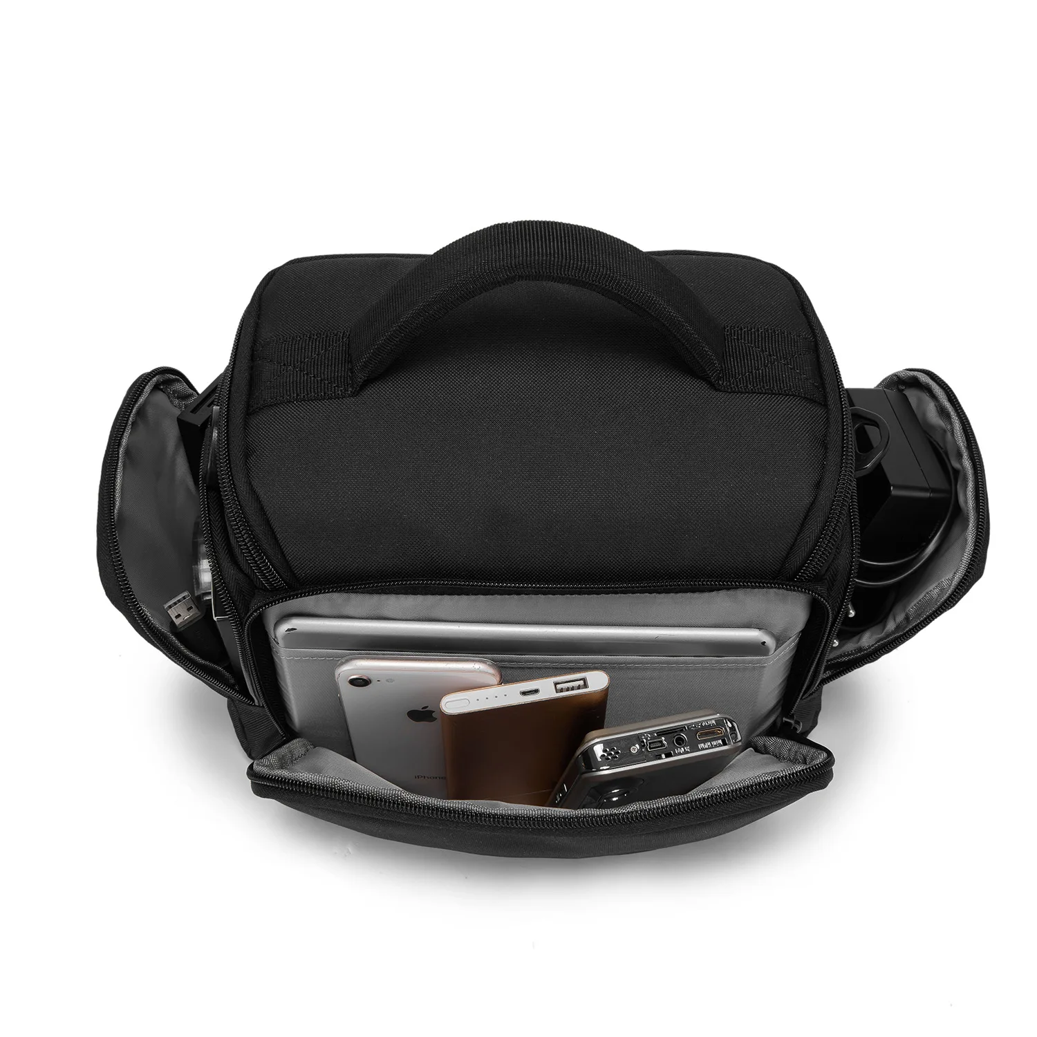 Crossbody Bags for Men Handbags Bags for Men Portable Microphone Shoulder Bag Camera Waterproof Camera Bag SONY SLR Bag