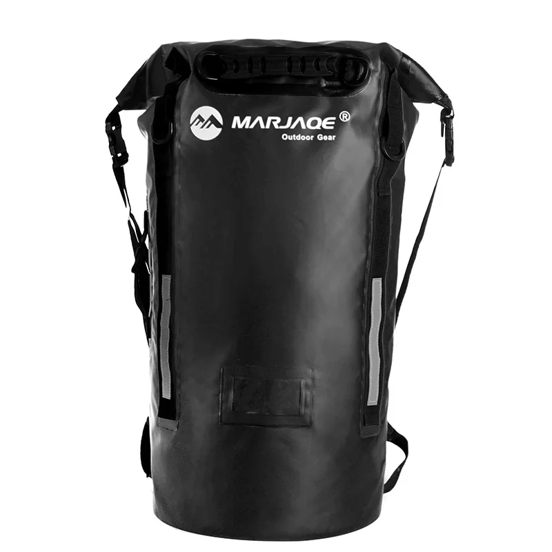 Mochila impermeável ao ar livre, mochila de natação seca, pacote de armazenamento, roll top rafting, caiaque água flutuante saco, 40L