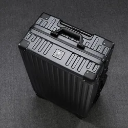 Letrend 2022 Boarding Koffer Hoge Kwaliteit Stevige Trolley Case Rolling Bagage Sipnner Wielen Mannen Cabine Handbagage Doos