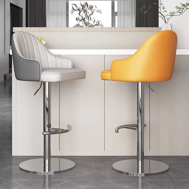 

New Bar chair high stool household front desk can be lifted and lowered high bar stool checkout page bar chair can be rotated
