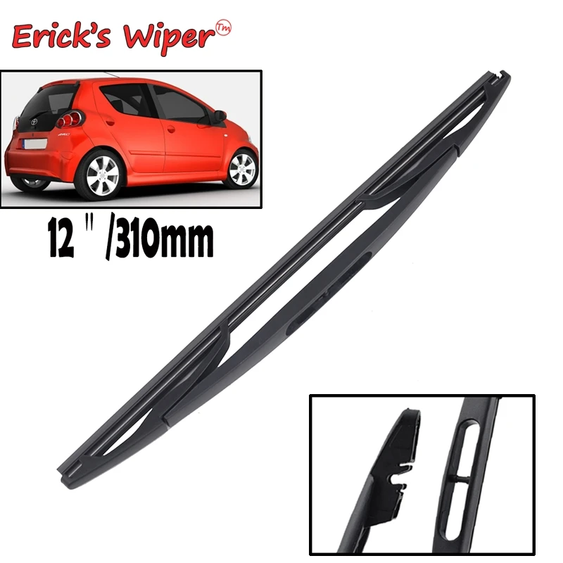 

Erick's Wiper 12" Rear Wiper Blade For Toyota Aygo AB10 2005 - 2014 Windshield Windscreen Clean Tailgate Window Car Rain Brush