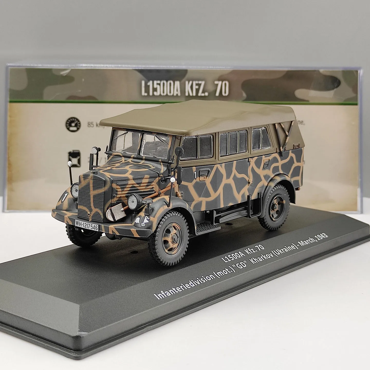 diecast-ixo-1-43-scale-kfz70-l1500a-transport-vehicle-alloy-car-model