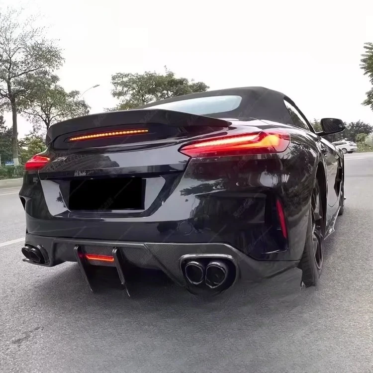 Z4 G29 طقم الجسم من ألياف الكربون لـ Z4 G29 ترقية الشفة الأمامية الخلفية الناشر الملحقات بوديكيت #5