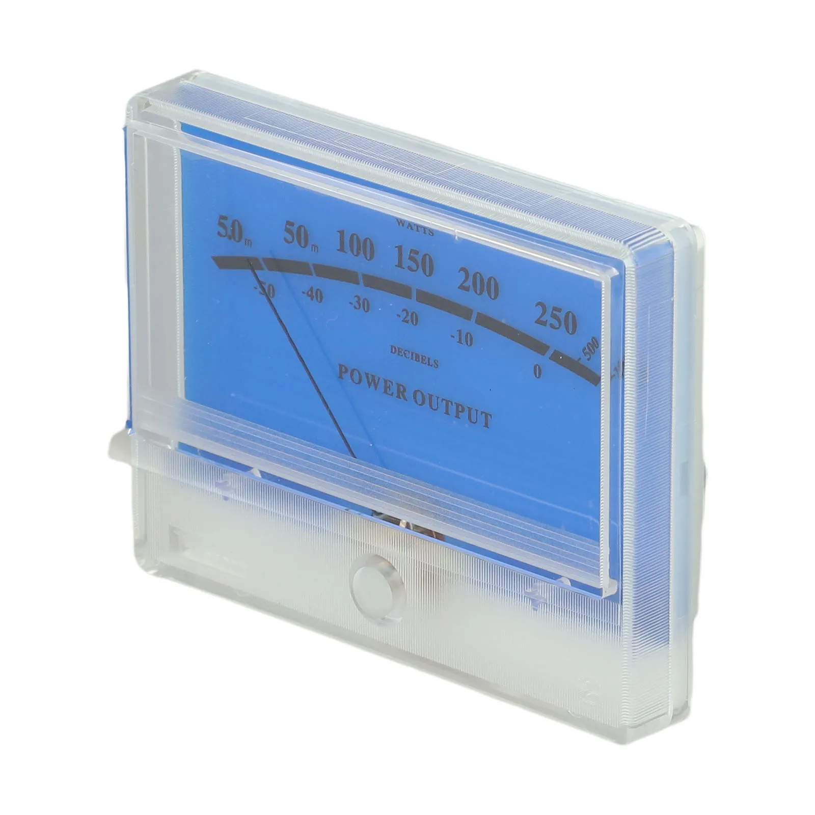 TN-90 VU Meter For Blue Lake Audio Level DB Header Panel With Backlight Zinc Copper Nickel Alloy Pointer Sound Testing Tool